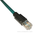 RJ45 to M12 4-Pin Male Adapter D-coded connector